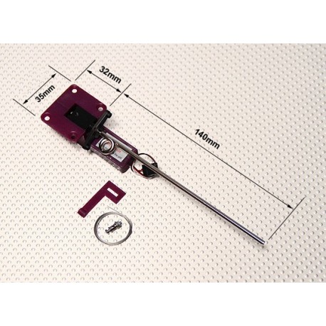 Servoless Retractable Landing Gear Front (Steerable)
