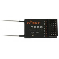 FrSky TFR6 7ch 2.4Ghz Receiver FASST Compatible