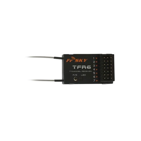 FrSky TFR6 7ch 2.4Ghz Receiver FASST Compatible