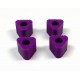 Triangular Heli Landing Pad - 9mm (Purple)
