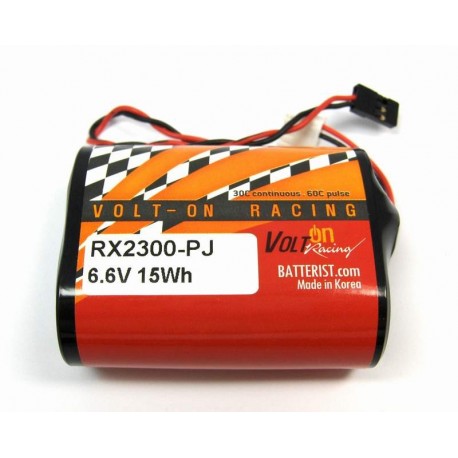 Polyquest 2300mAh 2S1P Lithium Ion~ A123 Receiver Pack