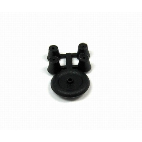 Tiny Wheel for indoor / ultra light 11mm Diam