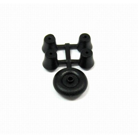 Tiny Wheel for indoor / ultra light 10mm Diam