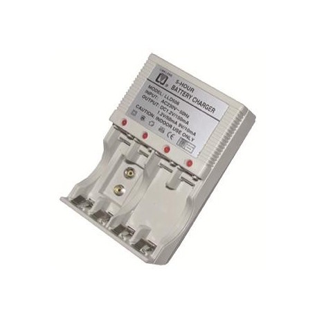 LLD506 Φορτιστής Μπαταριών AA,AAA, Ni-Cd Or Ni-Mh, 9v