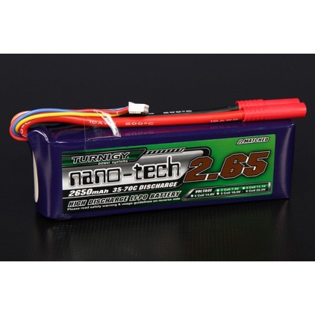 Turnigy nano-tech 2650mAh 6S 35~70C Lipo Pack