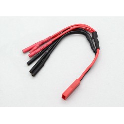 JST to 3 X 2mm Bullet Multistar ESC Tricopter 