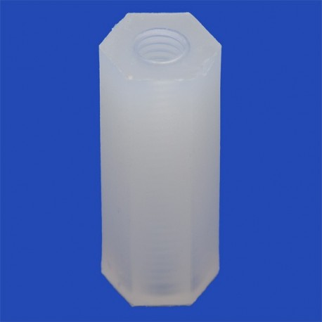 5.6mm x 15mm M3 Nylon Tapped Spacer