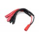 JST to 6 X 2mm Bullet Multistar ESC Power Breakout Cable