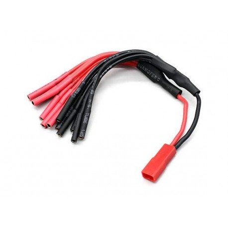 JST to 6 X 2mm Bullet Multistar ESC Power Breakout Cable