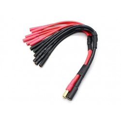 5.5mm Bullet to 6 X 4mm bullet Multistar ESC Power Cable