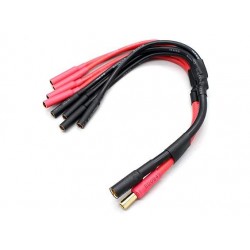 5.5mm Bullet to 4 x 4.0mm Multistar ESC Power Cable