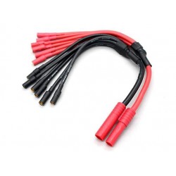 HXT 4mm to 6 X 3.5mm bullet Multistar ESC Power Cable
