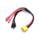 XT60 to 3 X 3.5mm bullet Multistar ESC Power Cable