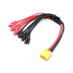 XT60 to 6 X 3.5mm bullet Multistar ESC Power Cable