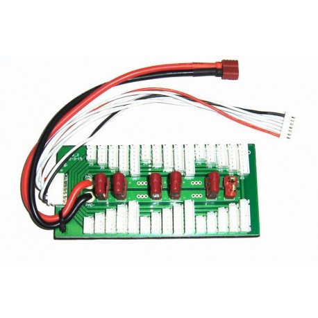 Parallel charging Board for 6 packs 2~6S (T Connector)