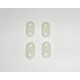 Gear Plastic Plates 22x12mm