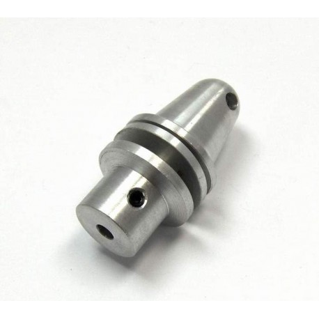 Prop adapter w/ Alu Cone M6x4mm shaft (Grub Screw Type)