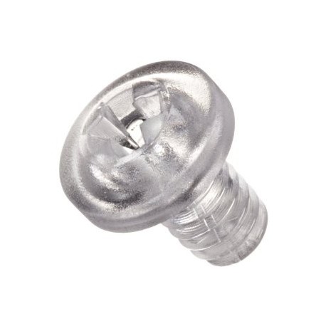 Transparent Polycarbonate Screws M3x4mm