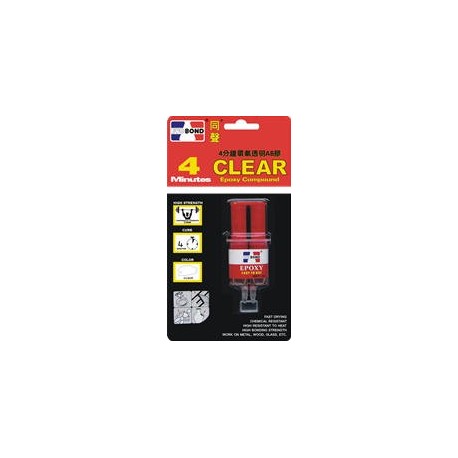 4 MINUTES CLEAR EPOXY COMPOUND
