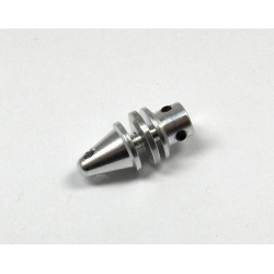 Short Prop adapter w/ Alu Cone 3mm shaft (Grub Screw Type)