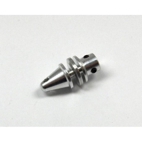 Short Prop adapter w/ Alu Cone 3mm shaft (Grub Screw Type)
