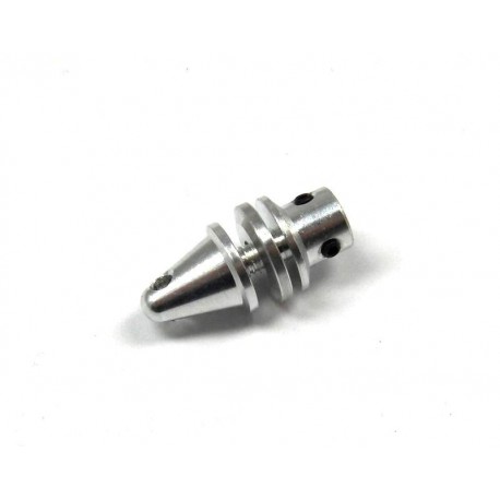Prop adapter w/ Alu Cone 3mm motor shaft (Grub Screw Type)