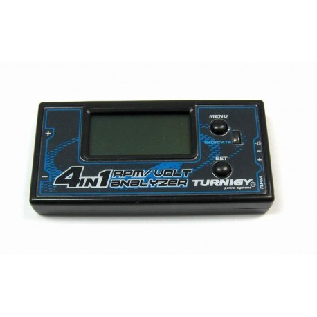 4-in-1 RPM/Voltage Analyzer (2~6S LiPo/LiFe)