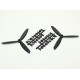 Counter Rotating Three Blade 5x4.5 Propeller 