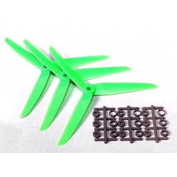 Three blade 7x3.5 propellers (Green)