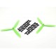 Counter Rotating Three Blade 5x4.5 Propeller (Green)