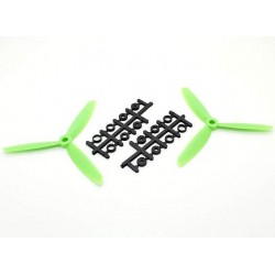 Counter Rotating Three Blade 5x4.5 Propeller (Green)