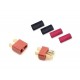 Red Deans Ultra Plug with shrink Tube Red and Black
