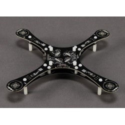 Micro Integrated PCB w/ESCs Quadcopter Frame 235mm (KIT)
