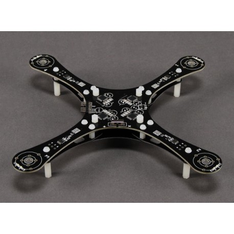 Micro Integrated PCB w/ESCs Quadcopter Frame 235mm (KIT)