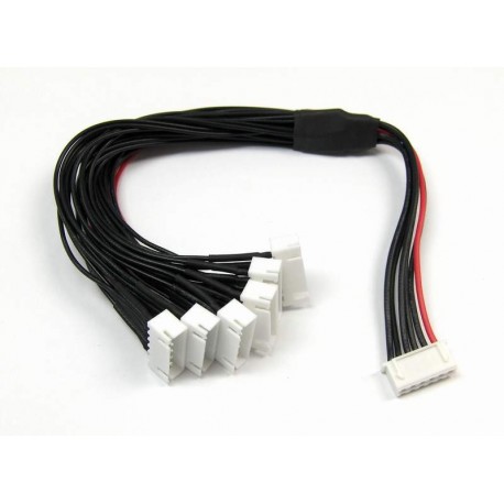 JST-XH Parallel Balance Lead 5Sx6 - 250mm