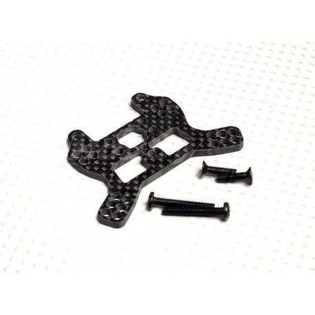 Carbon Fiber Rear Shock Tower - 1/16 4WD Racing Buggy