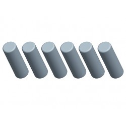Shaft for diff.bevel gear S (6Pcs/Bag) - 110BS, A2003T, A2027
