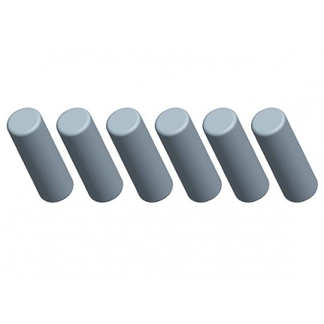 Shaft for diff.bevel gear S (6Pcs/Bag) - 110BS, A2003T, A2027