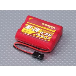 Ni-ZN 4.8V 1500mAh Flat Receiver Pack