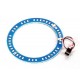 LED Ring 100mm White w/10 Selectable Modes