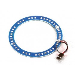LED Ring 100mm Blue w/10 Selectable Modes