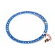 LED Ring 145mm Blue w/10 Selectable Modes