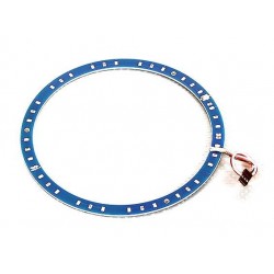 LED Ring 165mm Blue w/10 Selectable Modes