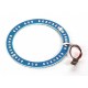 LED Ring 100mm Green w/10 Selectable Modes