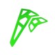 FUSUNO Painted Neon Green Fiberglass Horizontal/Vertical Fins 
