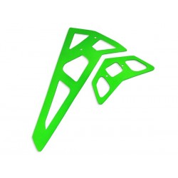 FUSUNO Painted Neon Green Fiberglass Horizontal/Vertical Fins 