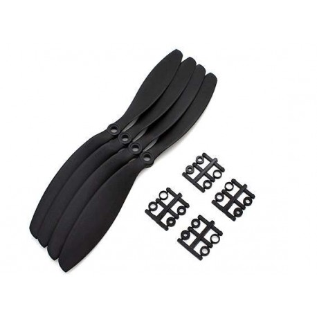 Carbon Mixed slow fly prop w/adapters 9047R SF