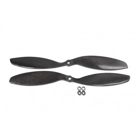 10x3.8" Carbon Fiber CW CCW Propellers (1Pair)