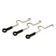 Eflite Servo Pushrod Set: 130 X 