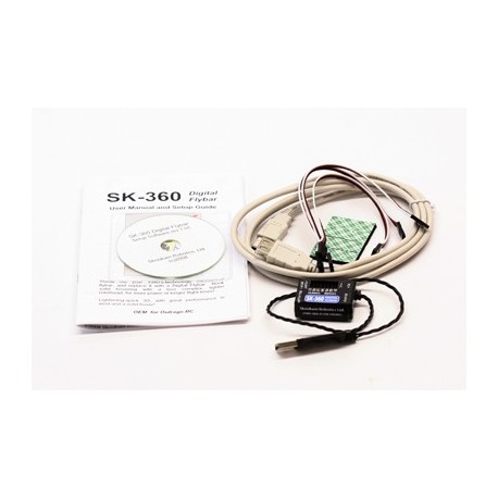 Skookum SK360 Cyclic Gyro-Stabilizer Flybarless System